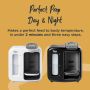 Image of prep machine  detailing how it can prepare the perfect feed in 2 minutes